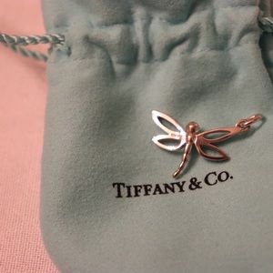 Sterling silver Tiffany and co dragonfly charm